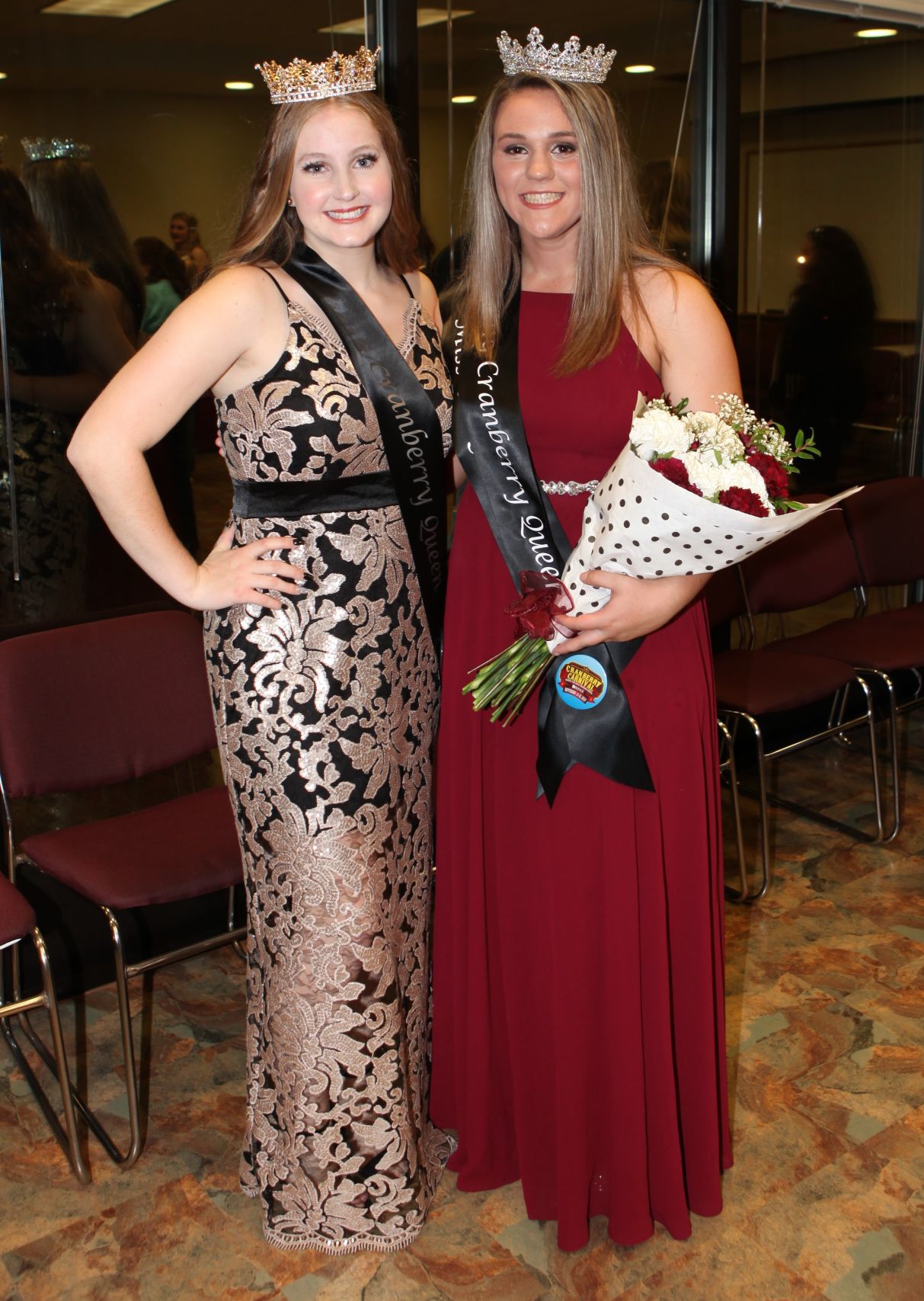 Cranberry Festival 2019 - Coronation - two queens